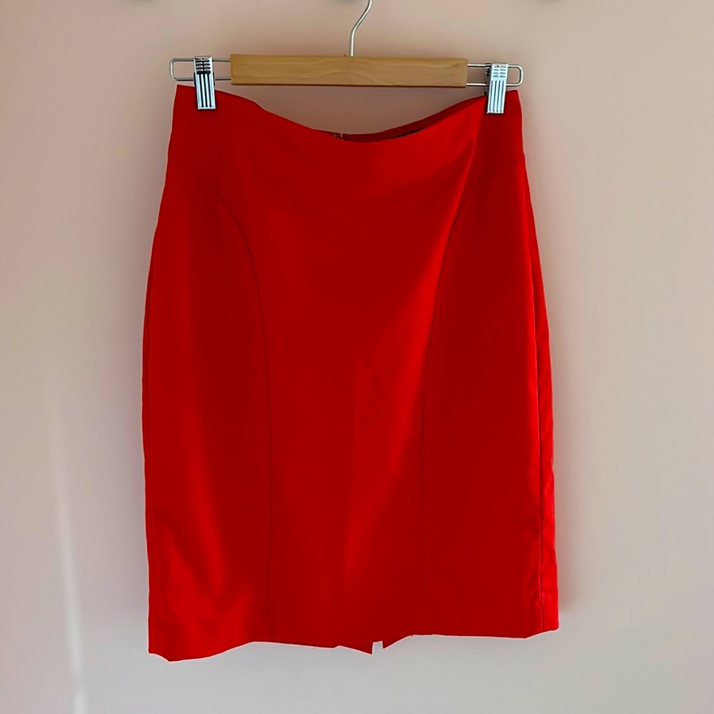 Banana Republic size 6 Pencil Skirt persimmon orange